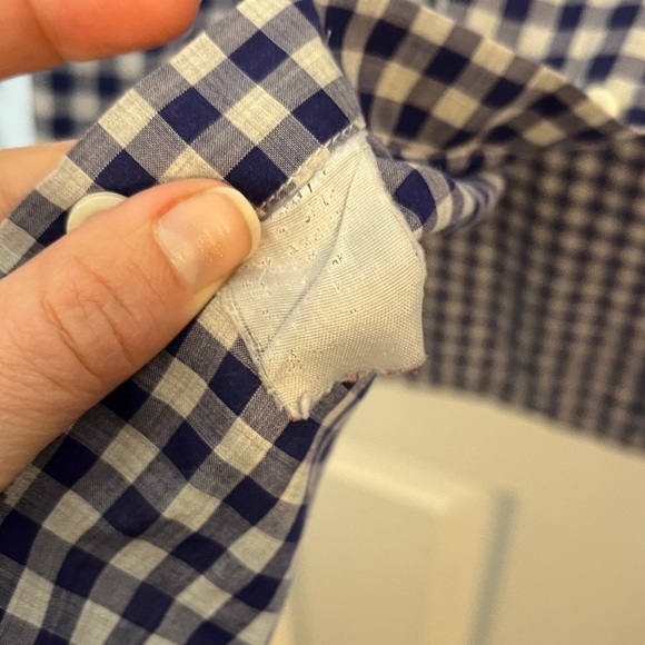 Billy Reid Checked Plaid Button Down Shirt - Picture 2 of 12
